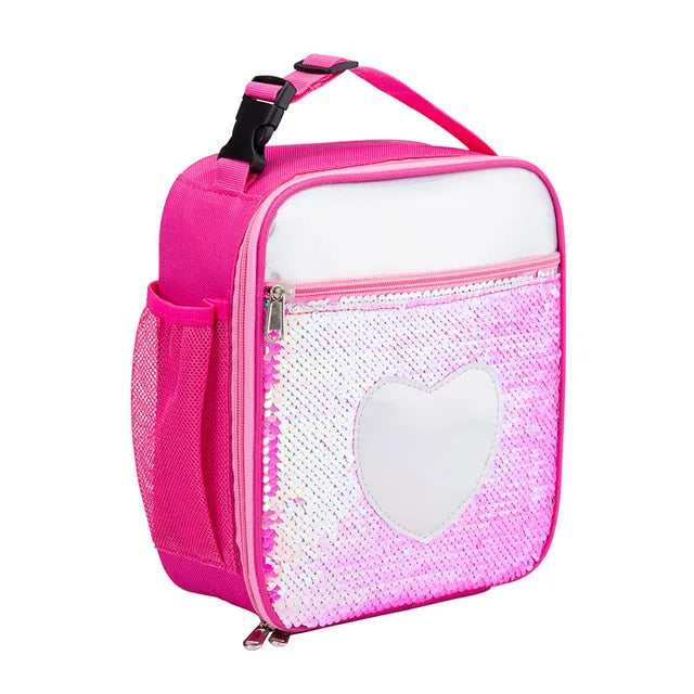 Unicorn Sequin Lunch Box