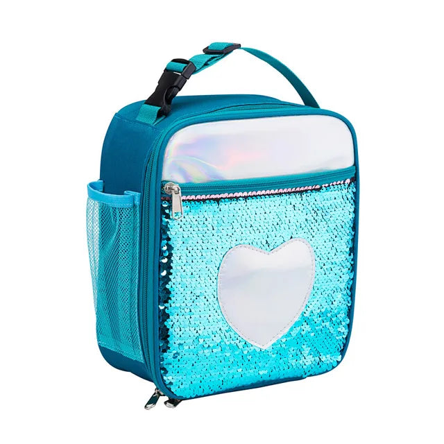 Unicorn Sequin Lunch Box