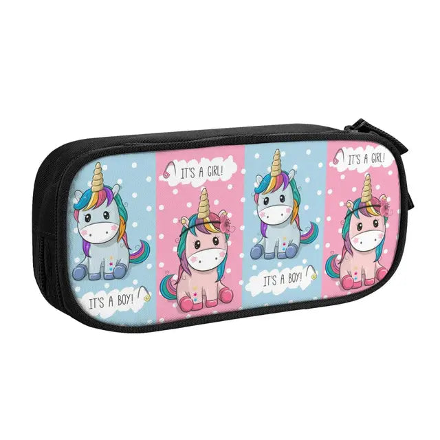 Rainbow Unicorn Pencil Case