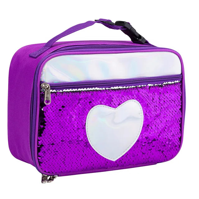 Unicorn Sequin Lunch Box