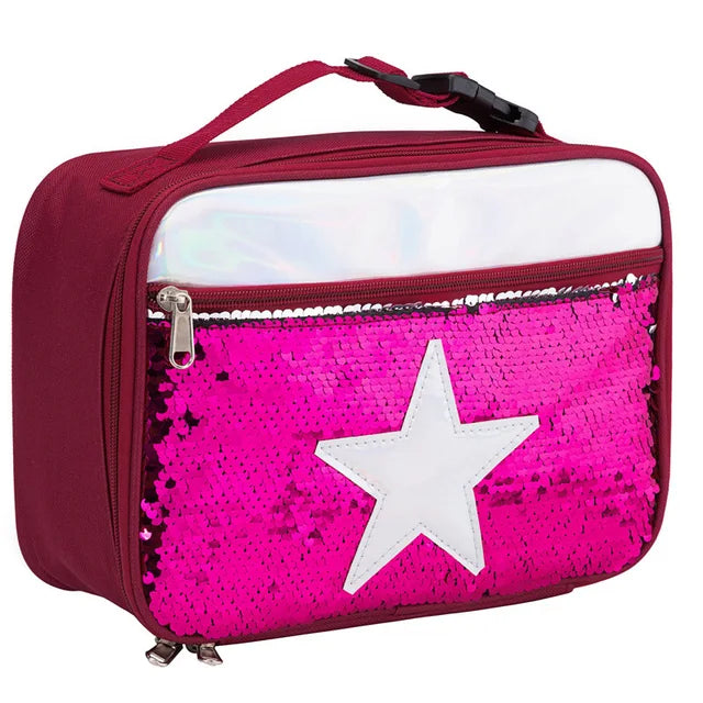 Unicorn Sequin Lunch Box