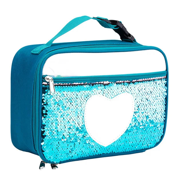 Unicorn Sequin Lunch Box