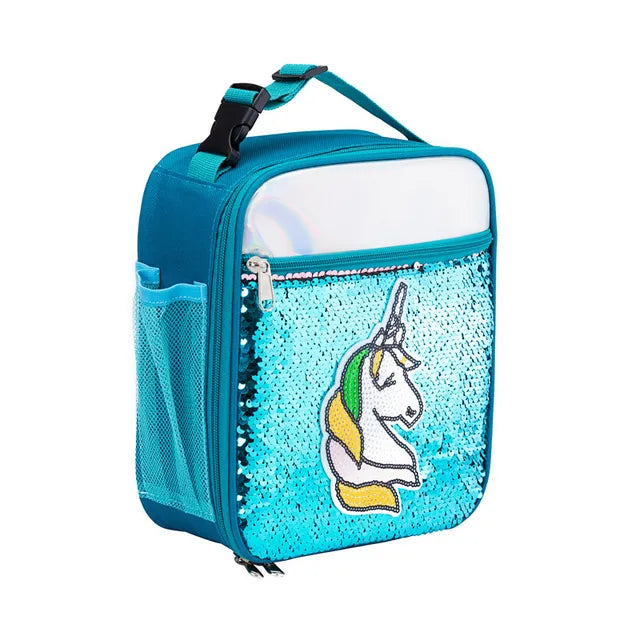 Unicorn Sequin Lunch Box