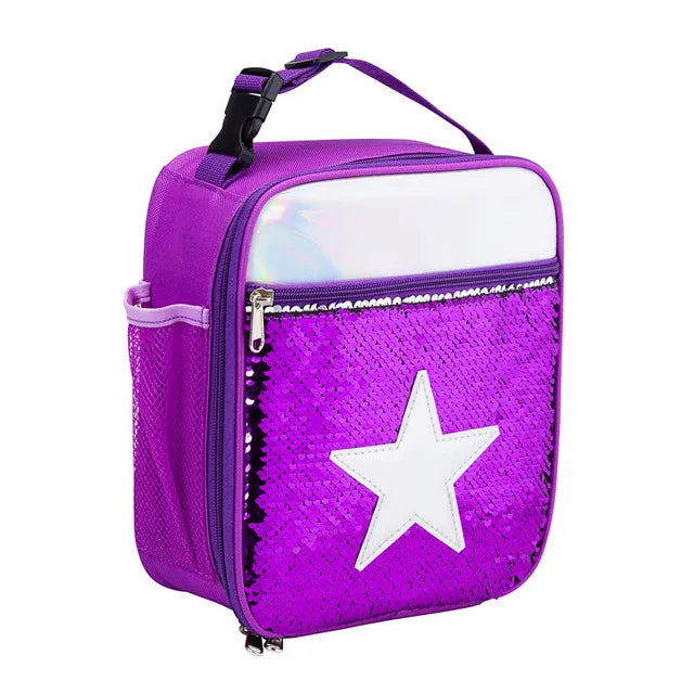 Unicorn Sequin Lunch Box