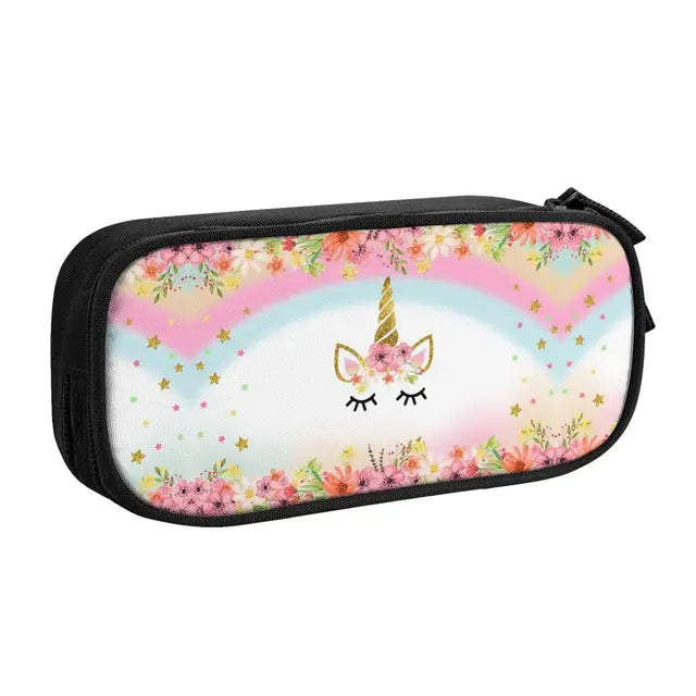 Rainbow Unicorn Pencil Case