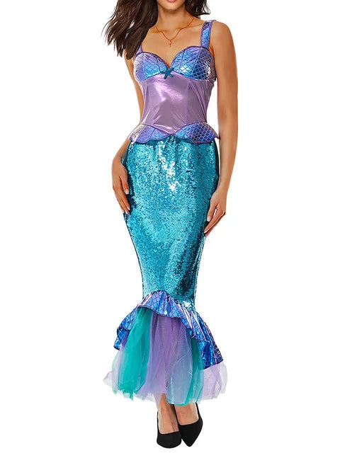 Women Mermaid Cosplay Costume