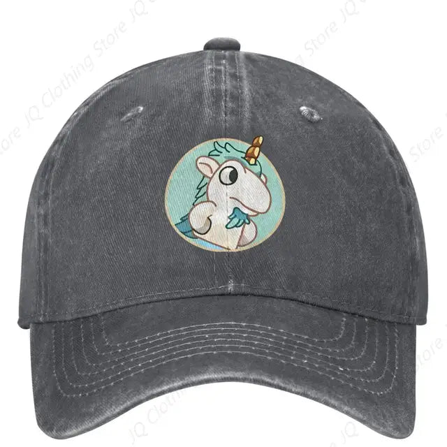 Sassy Unicorse Bluey Adjustable Baseball Cap