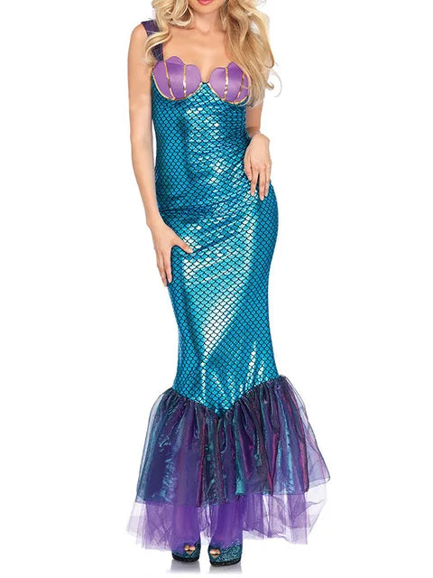 Women Mermaid Cosplay Costume