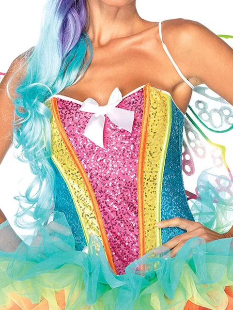 Rainbow Unicorn Corset Top