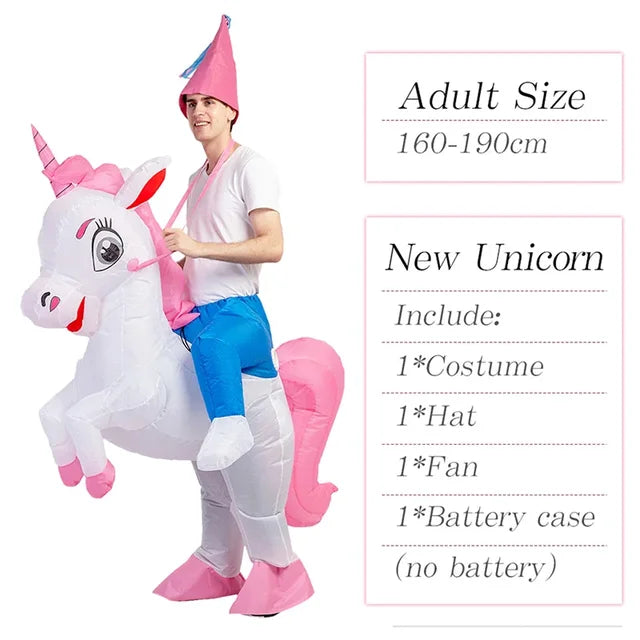 Inflatable Unicorn Costume