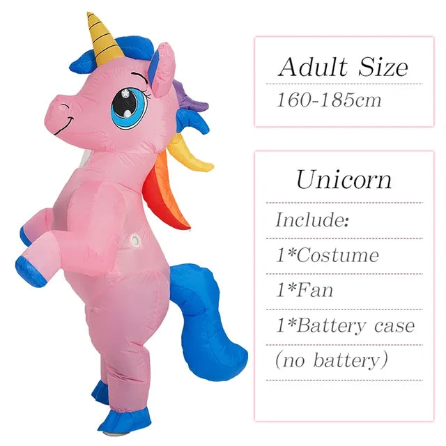 Inflatable Unicorn Costume