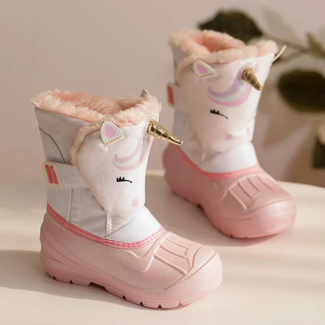 Cute Unicorn Snow Boots