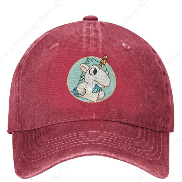 Sassy Unicorse Bluey Adjustable Baseball Cap