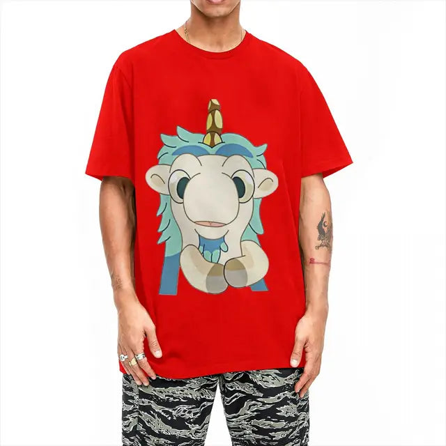 Adult Unicorse T Shirt Bluey