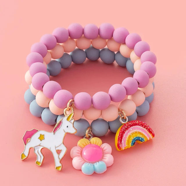 Beaded Unicorn Bracelet Set