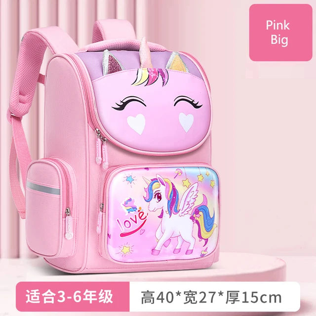 Pastel Unicorn School Bag