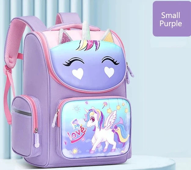 Pastel Unicorn School Bag