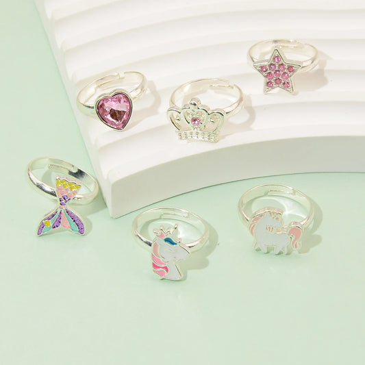 Adjustable 6 pc Ring Pack