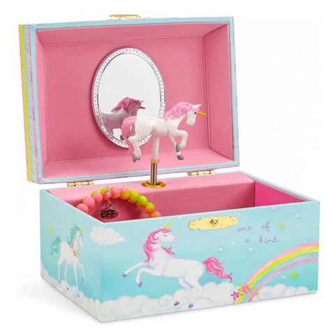 Cute Unicorn Music Jewelry Box