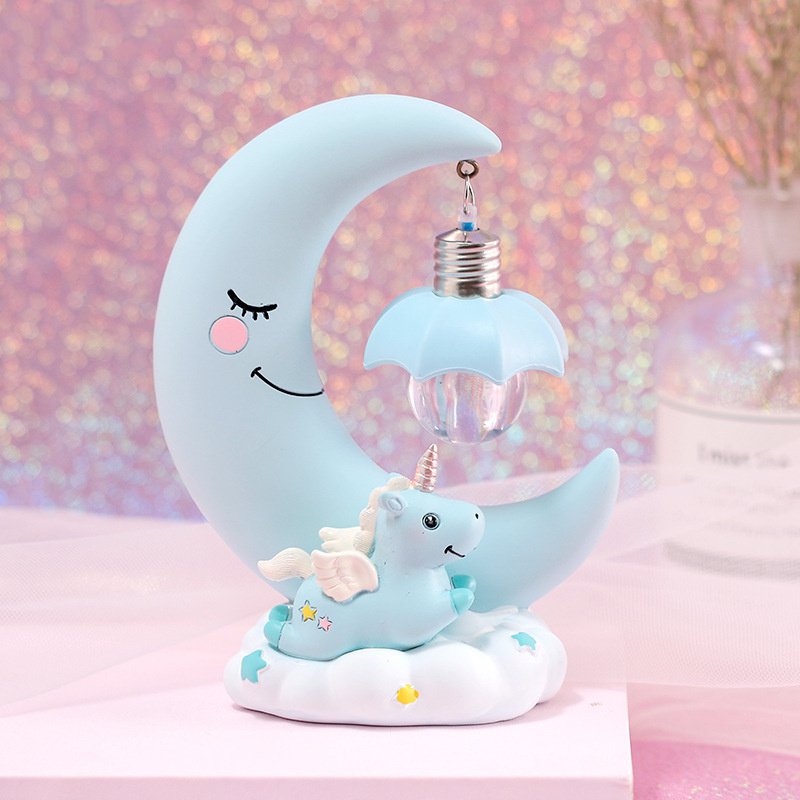 Unicorn Moon Led Night Light