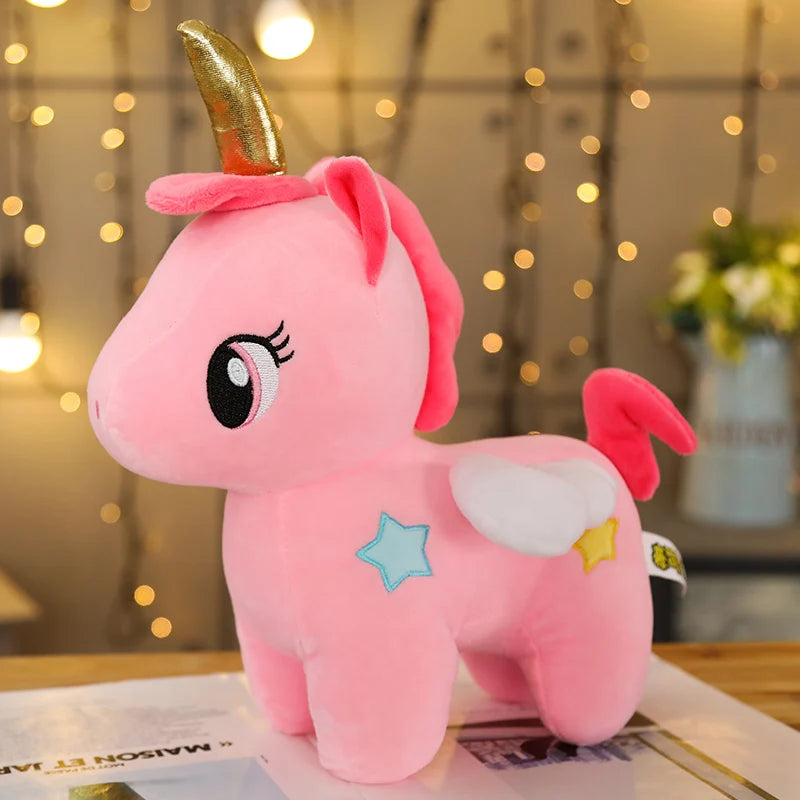 Kawaii Unicorn Plushy Toy With Wings