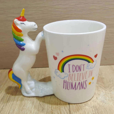 3D Rainbow Unicorn Mug