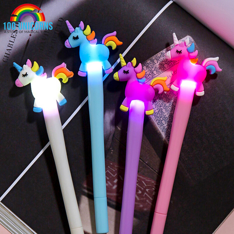 Light Up Unicorn Party Favor Pens