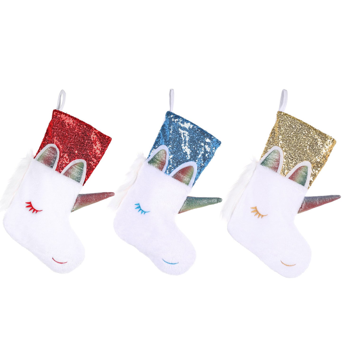 Unicorn Socks Hanging Ornaments (2pcs)