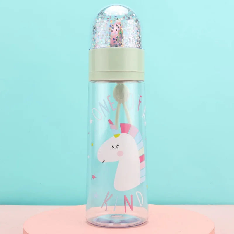 Glitter Top Unicorn Watterbottle