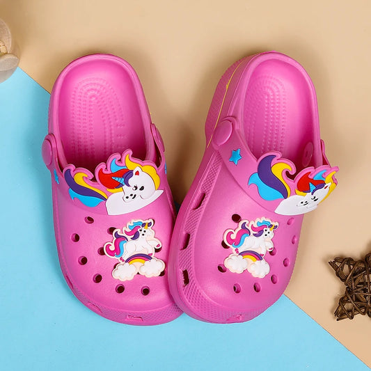 Kids Unicorn Crocs