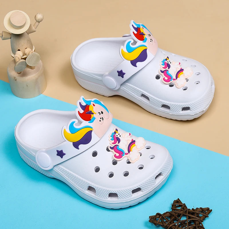 Kids Unicorn Crocs