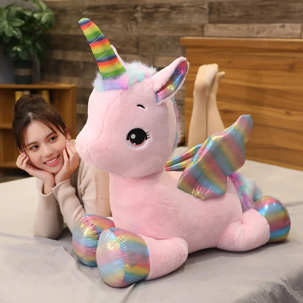 Stuffed Rainbow Unicorn
