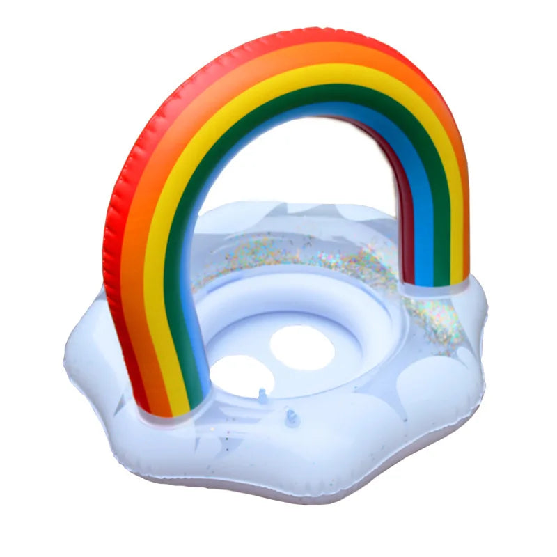Baby Rainbow Swimming Ring