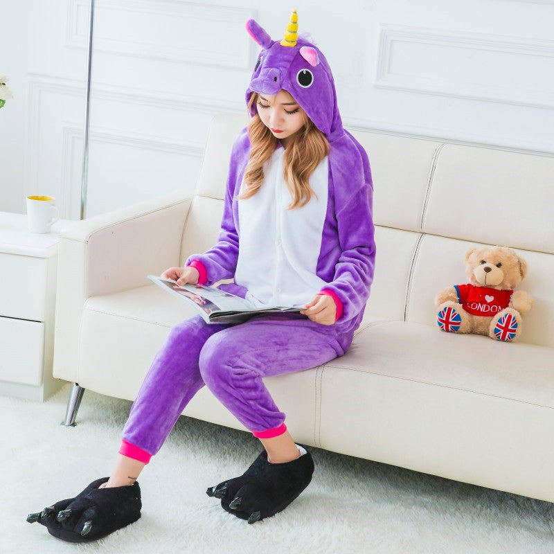 Purple Adult Unicorn Costume