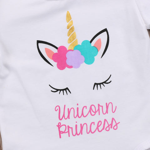 Unicorn Princess Onesie Print