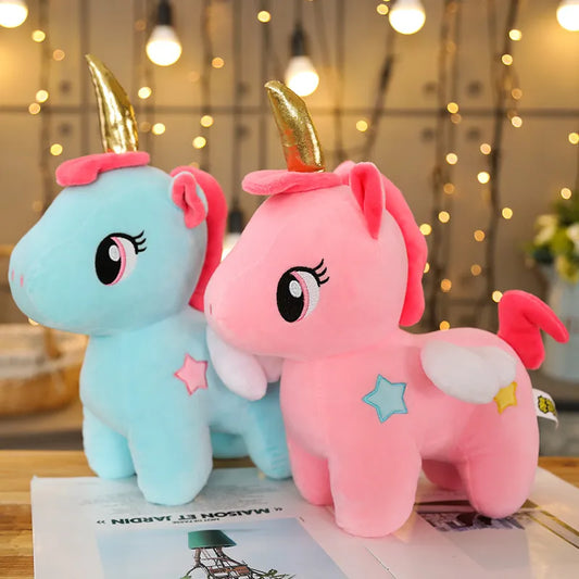 Kawaii Unicorn Plushy Toy With Wings