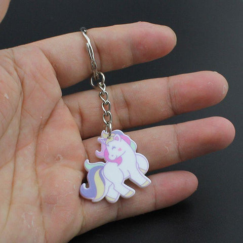 Cute Pink Unicorn Keyring-100 Unicorns