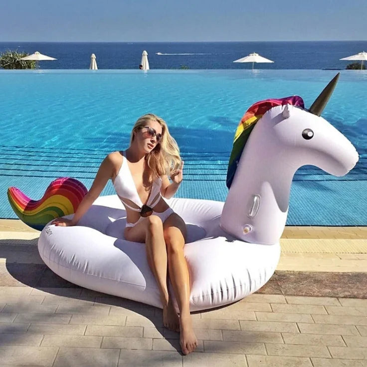 Giant Unicorn Pool Float