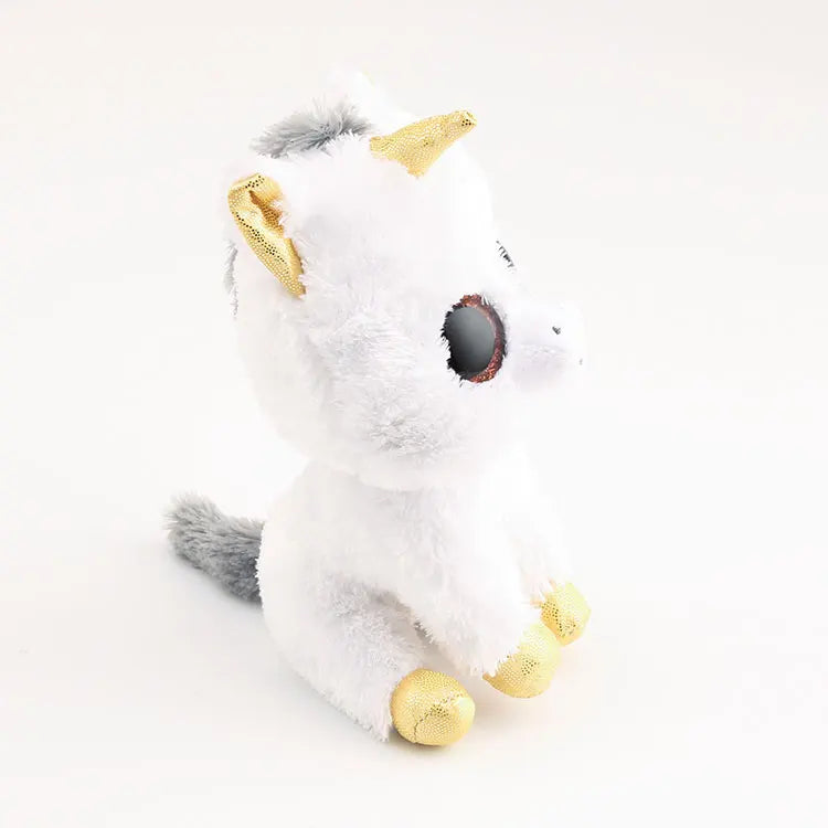 Ty Beanie Baby White Unicorn 6" Toy