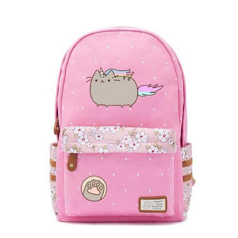 Pink Cat Unicorn Backpack
