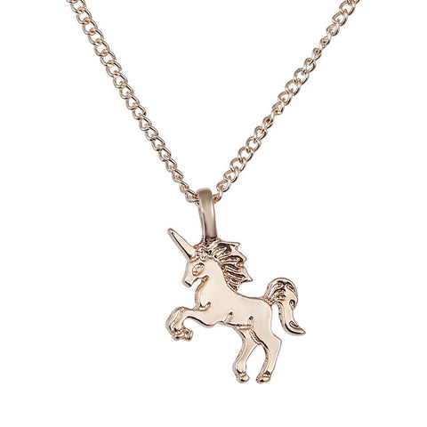 Life Is Magical Unicorn Pendant Necklace