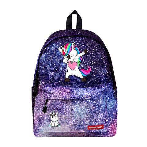 Mystical Dabbing Unicorn Backpack