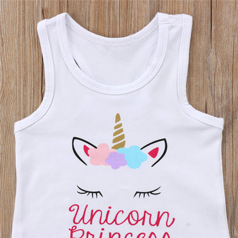 Girls Unicorn Sun Dress Design
