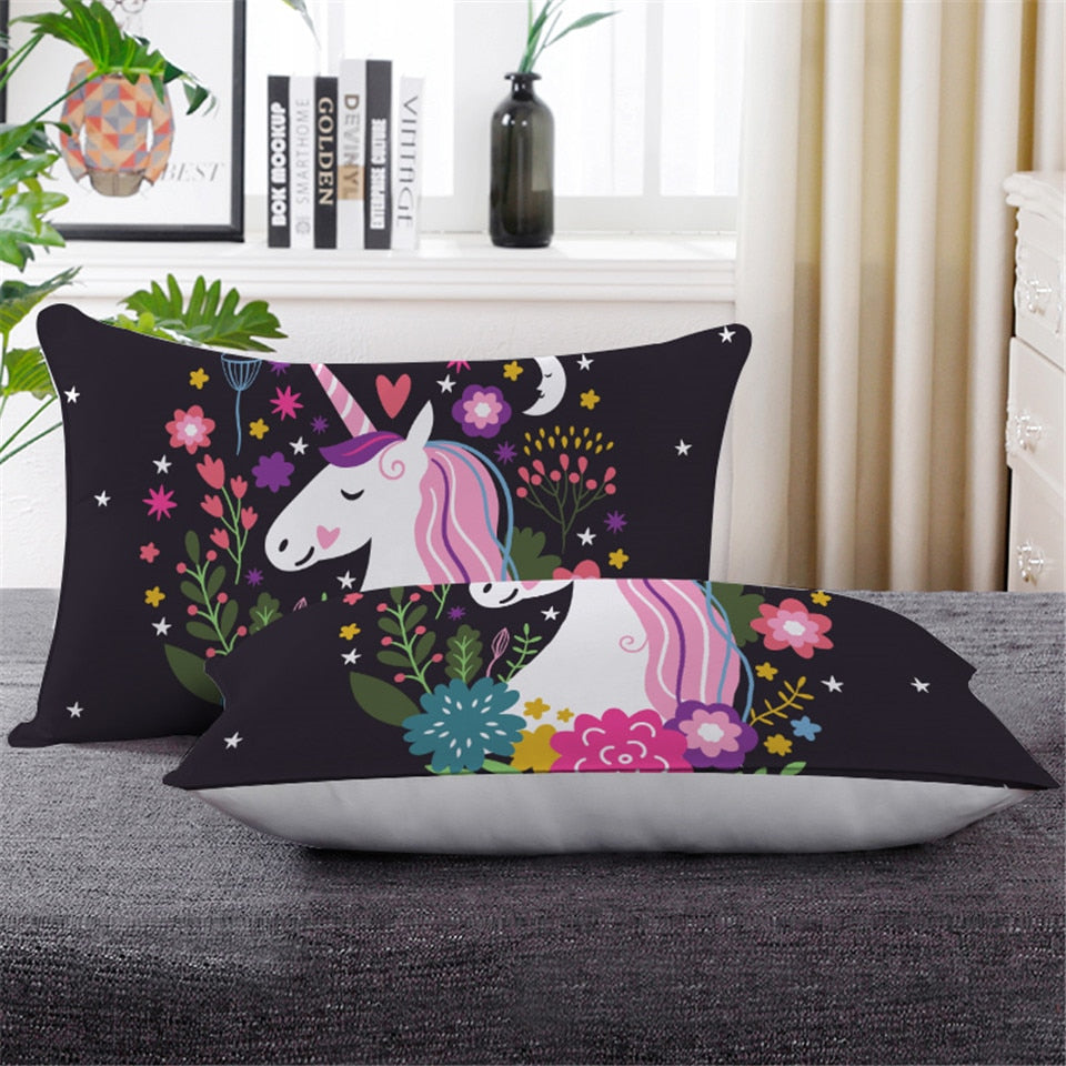 Unicorns Are Real Throw Pillow