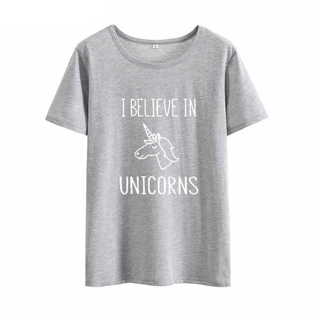 Women's I Believe In Unicorns T-Shirt