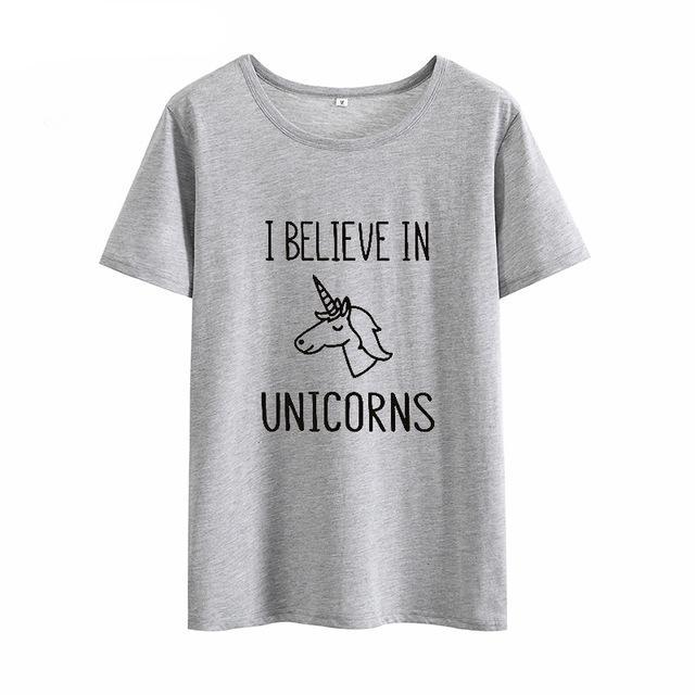 Women's I Believe In Unicorns T-Shirt