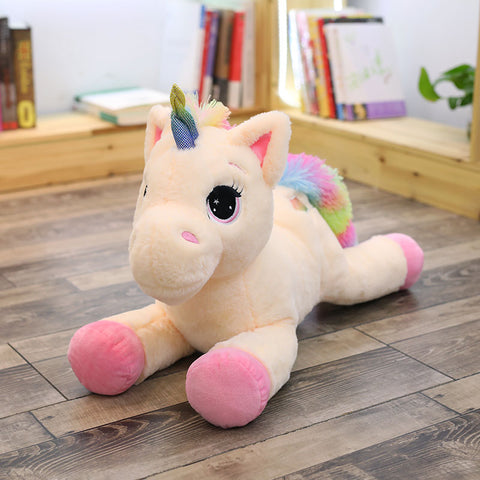 Pink Stuffed Unicorn Toy