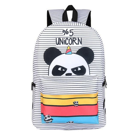Panda Unicorn Backpack