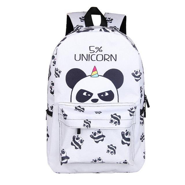 5% Unicorn Panda Backpack