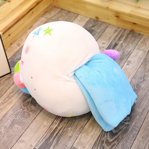 Stuffed Unicorn Pillow with Blanket